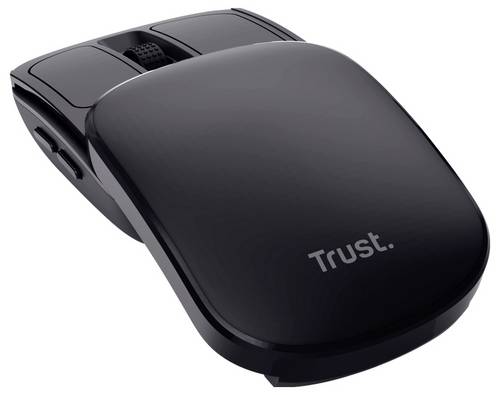Trust ZYLO Maus Kabellos Schwarz 6 Tasten 2400 dpi