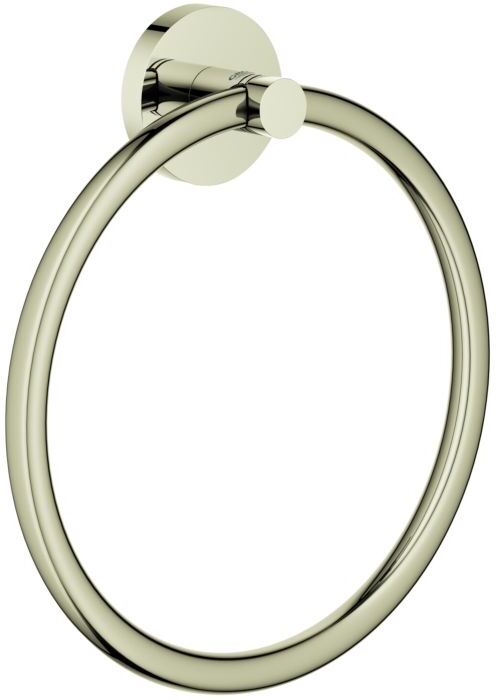 Grohe Essentials Handtuchring 40365BE1 nickel, verdeckte Befestigung