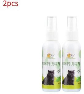 Inspired Finds Natural Catnip Spray For Cats & Kittens With Teeth Cleaning Support 2pcs