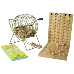 Weible Spiele Bingo Set mit Metallkorb inkl. 600 Tickets