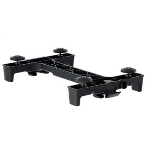 Racktime Gepäckträger-Adapter Snap-it 2.0 Adapterplatte, für Gepäckträgertaschen & Körbe, mit Standfüßen