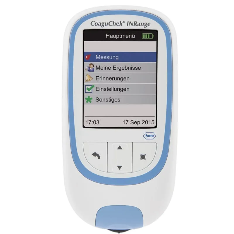 Roche Diagnostik CoaguChek IN-Range-Set, incl. Gerät und Zubehör RO-8071853702