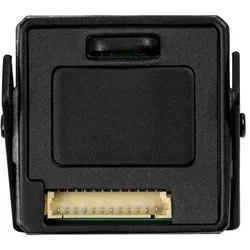 Uniview BCS BCS-L-PIP14FW Miniatur IP Pinhole Kamera 4MP mit Mikrofon (2688 x 1520 Pixel), Netzwerkkamera, Schwarz