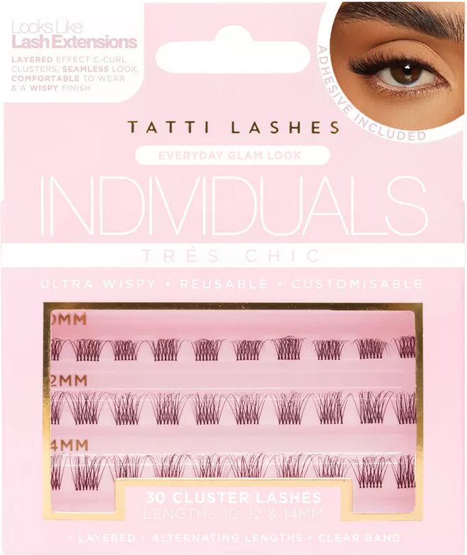 Tatti Lashes - Très Chic – Individual Cluster-Wimpern, 30 Stück