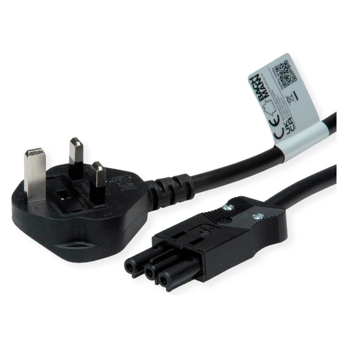 Bachmann Zuleitung H05VV-F 3G1.5mm² 5.0m schwarz (5 m) (375.0048)