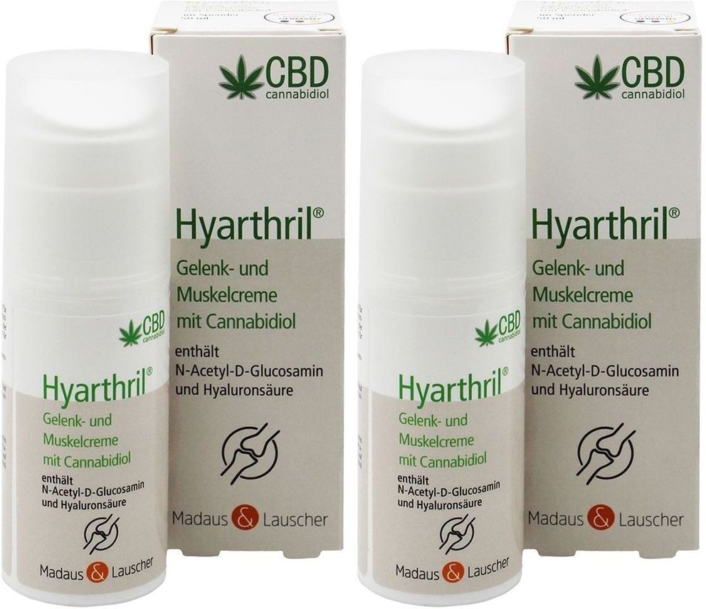 Hyarthril® Hyarthril Gelenk-&Musk CAN x2 2x50 ml Creme