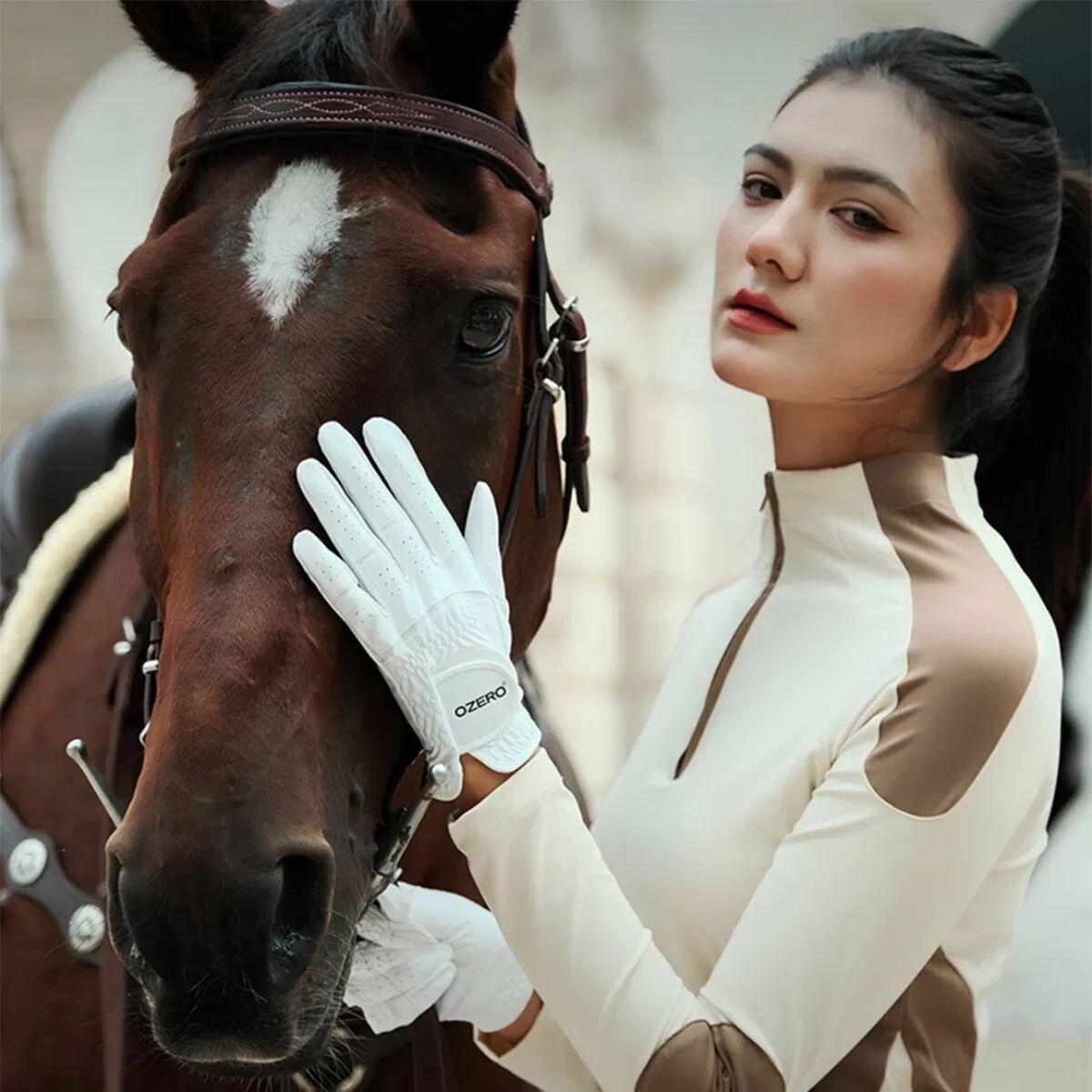 INF Gants d'équitation - Gants d'équitation respirants, antidérapants et anti-transpirants (paire) 21