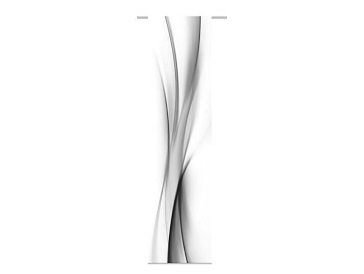 Home fashion 86095-703 grau H:245 x B:60 cm Schiebevorhang Digitaldruck Rochelle, Dekostoff-Seidenoptik