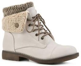 Women's Duena Boot by Cliffs in Winter White Fabric (Size 7 M)