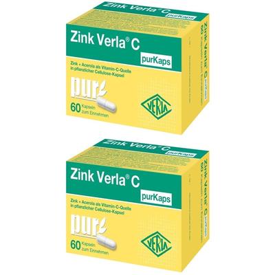 Zink Verla C purKaps 2x 2x60 St Kapseln