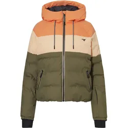 Rehall, Damen, Skijacke, Women's Nady (XS), Mehrfarbig, Orange, Grün, XS