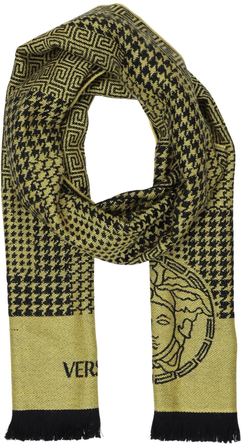 Versace Herren Schal oder Tuch, Mehrfarbig, Wolle - Second Hand