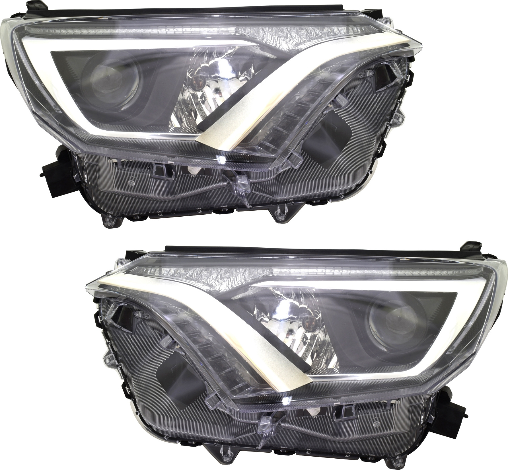 TYC Scheinwerfer Set für Toyota RAV4 IV 4 2016- HIR2 Tagfahrlicht DRL Motor