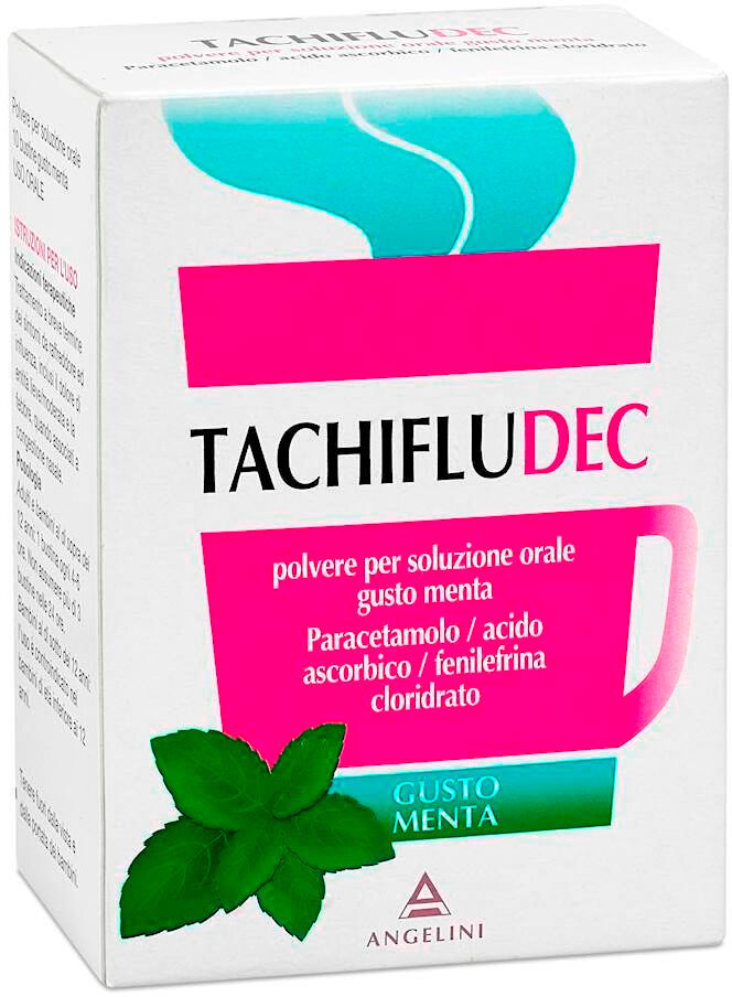 Angelini Pharma Italia Tachifludec 10 Bustine Menta