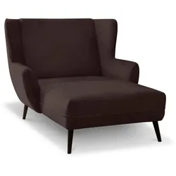 Exxpo by Gala Longseat-Sessel Amarillo Stoff Brown