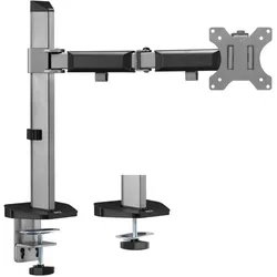 ACT Monitor Desk Mount, 1 screen up to 32ö, gray (Tisch, 32", 9 kg), Monitor Halterung, Silber