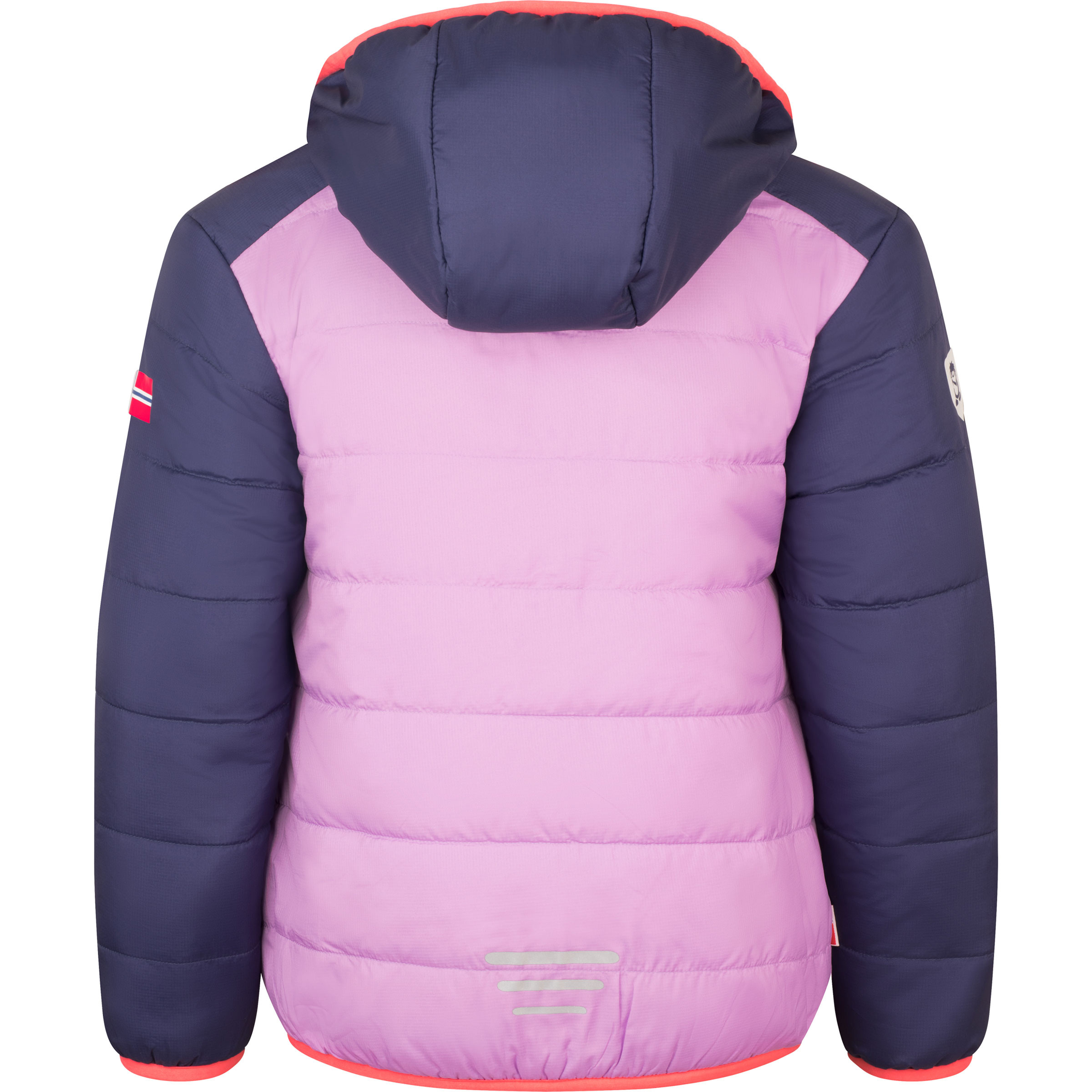 Trollkids Sandvika Turnover Kinder Isolationsjacke rosa Größe 164 Lifestyle Winddicht