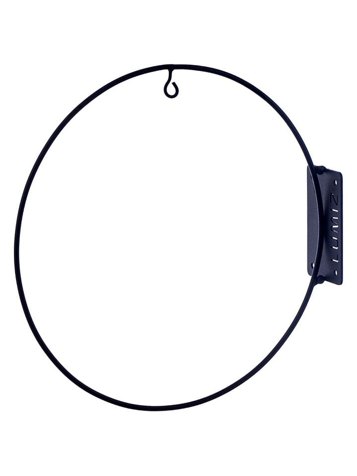 Lumiz Laternen-Wandhalter in Schwarz - Ø 12 cm - onesize