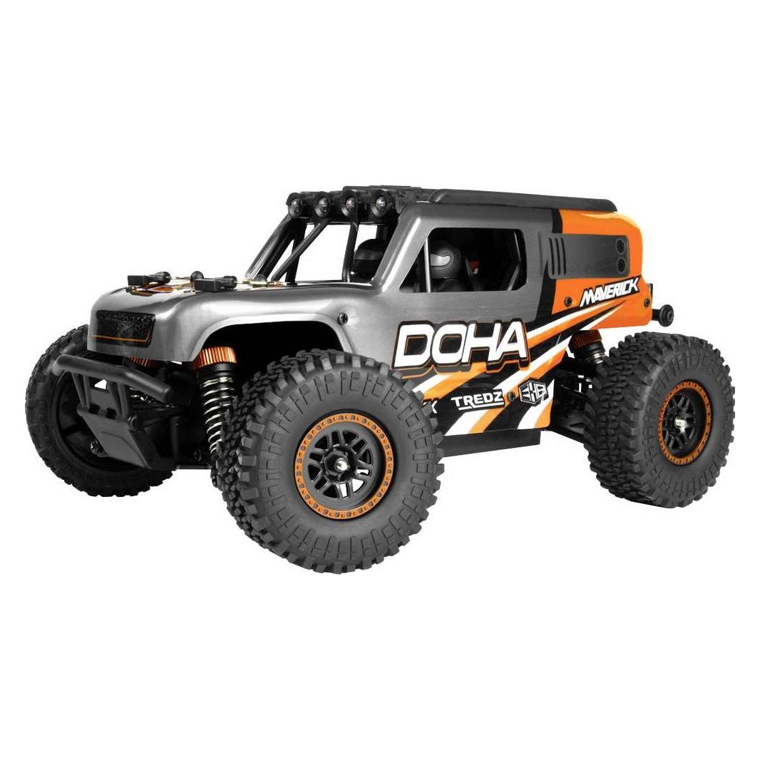 Maverick Doha 1/20 4WD Elektro Truck - Orange (Ready to run) (RTR Ready-to-Run) (MV150702)