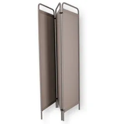 Outdoor Sichtschutz Fiam Paravent taupe
