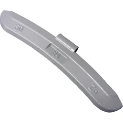 50 Stück Schlaggewichte 50g Zink silber Typ 84 Perfect Equipment