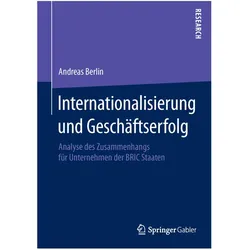 Internationalisierung und Geschäftserfolg, Fachbücher von Andreas Berlin