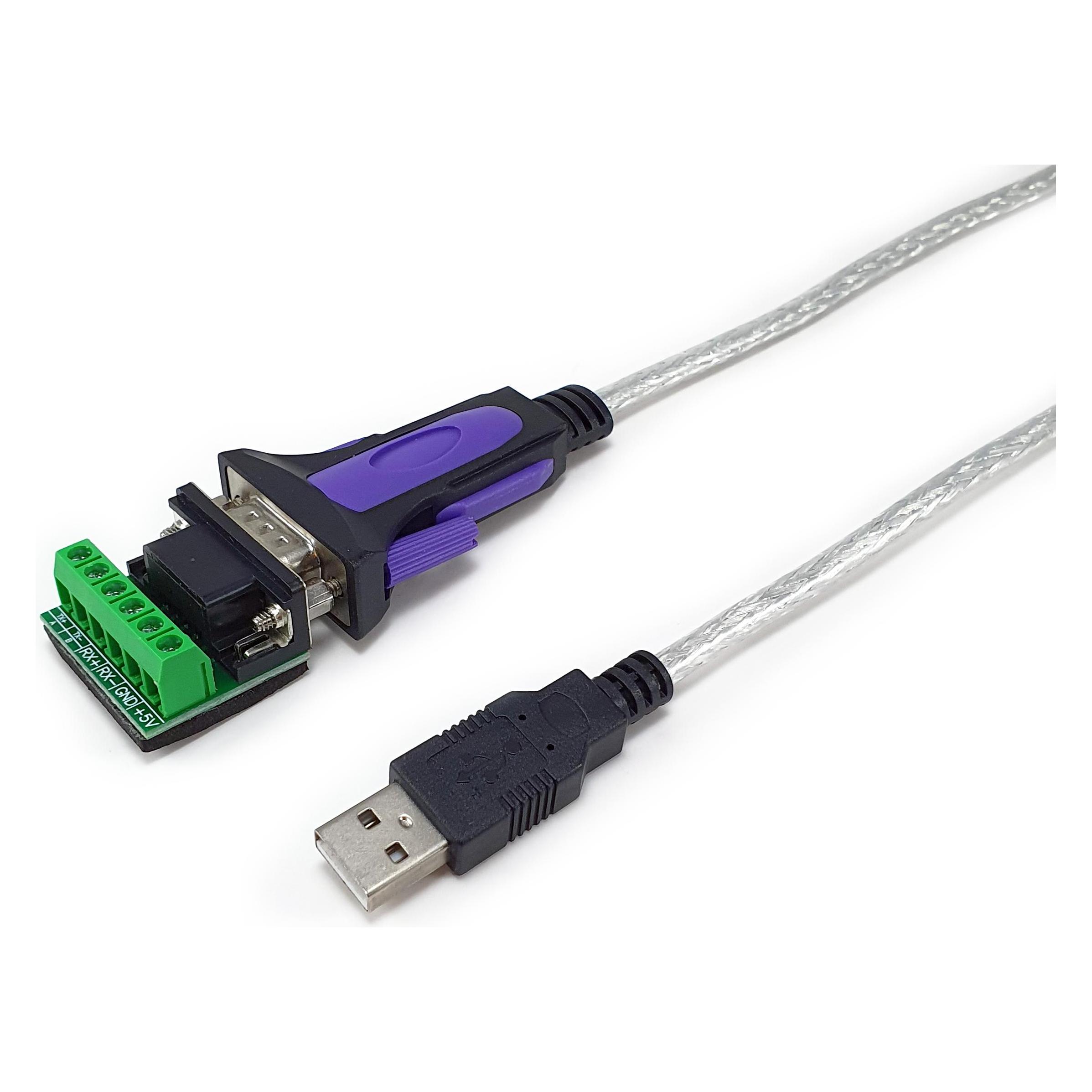 equip Adapter USB-A -> Seriell RS422/RS485 St/St FT232Rsw (1.50 m) (133387)