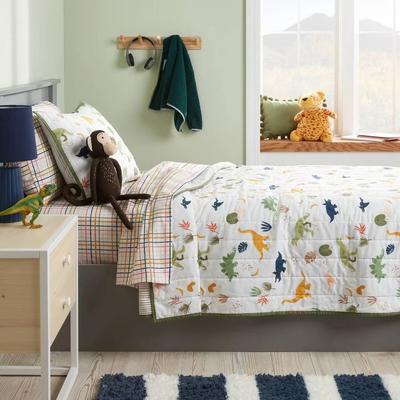 All Categories Goods Dinosaur Poly Cotton Quilt For Full Queen Beds Pillowfort, Fun Kids Quilt, Soft Bedding For Children Room Dinosaur Poly Cotton Quilt For Full Queen Beds Pillowfort, Fun Kids Quilt, Soft Bedding For Children Room