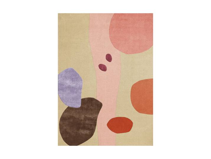 Layered Tapis en laine Magical Garden 140x200 cm