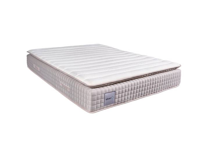 Livetastic Taschenfederkernmatratze, Weiss, Textil, H4, 180x210 cm, Oeko-Tex® Standard 100, Ober- und Unterseite versteppt, Tragegriffe, atmungsaktiv, Sitzkantenverstärkung, Bezug antimikrobiell beschichtet, Nässeschutz, antibakteriell, orthopädische Matratze, Bezug mit Silberionen antiallergisch, Schlafzimmer, Matratzen, Matratzen