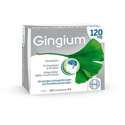 GINGIUM 120 mg Filmtabletten 120 St