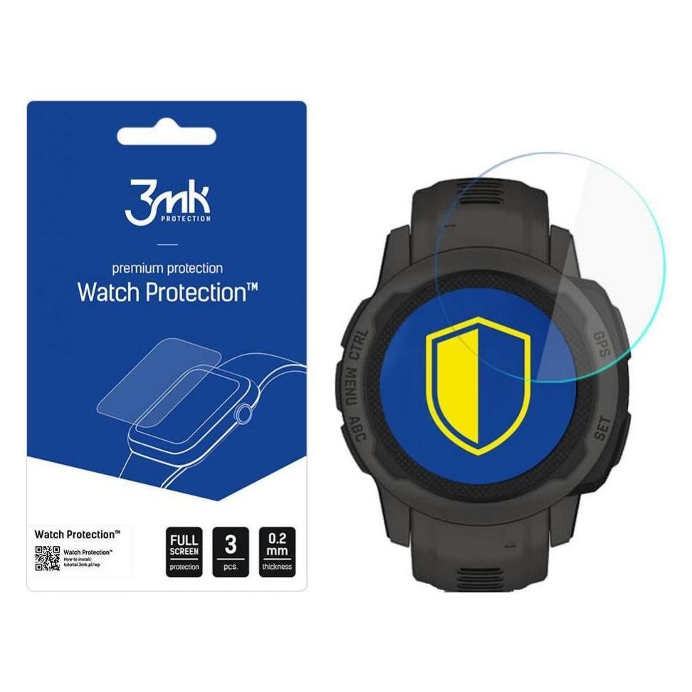 3MK FlexibleGlass Garmin Instinct 2S Watch Hybrid Glass (3mk Watch Protection FlexibleGlass(242)-0)