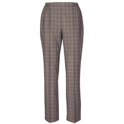Schlupfhose GOLDNER "Schlupfhose mit Rundumdehnbund", Damen, Gr. 54, N-Gr, beige, Obermaterial: 100% Polyester COOLMAX(R) PES(Coolmax)., normal, Hosen Schlupfhose, Waschen-Trocknen-Anziehen-Qualität