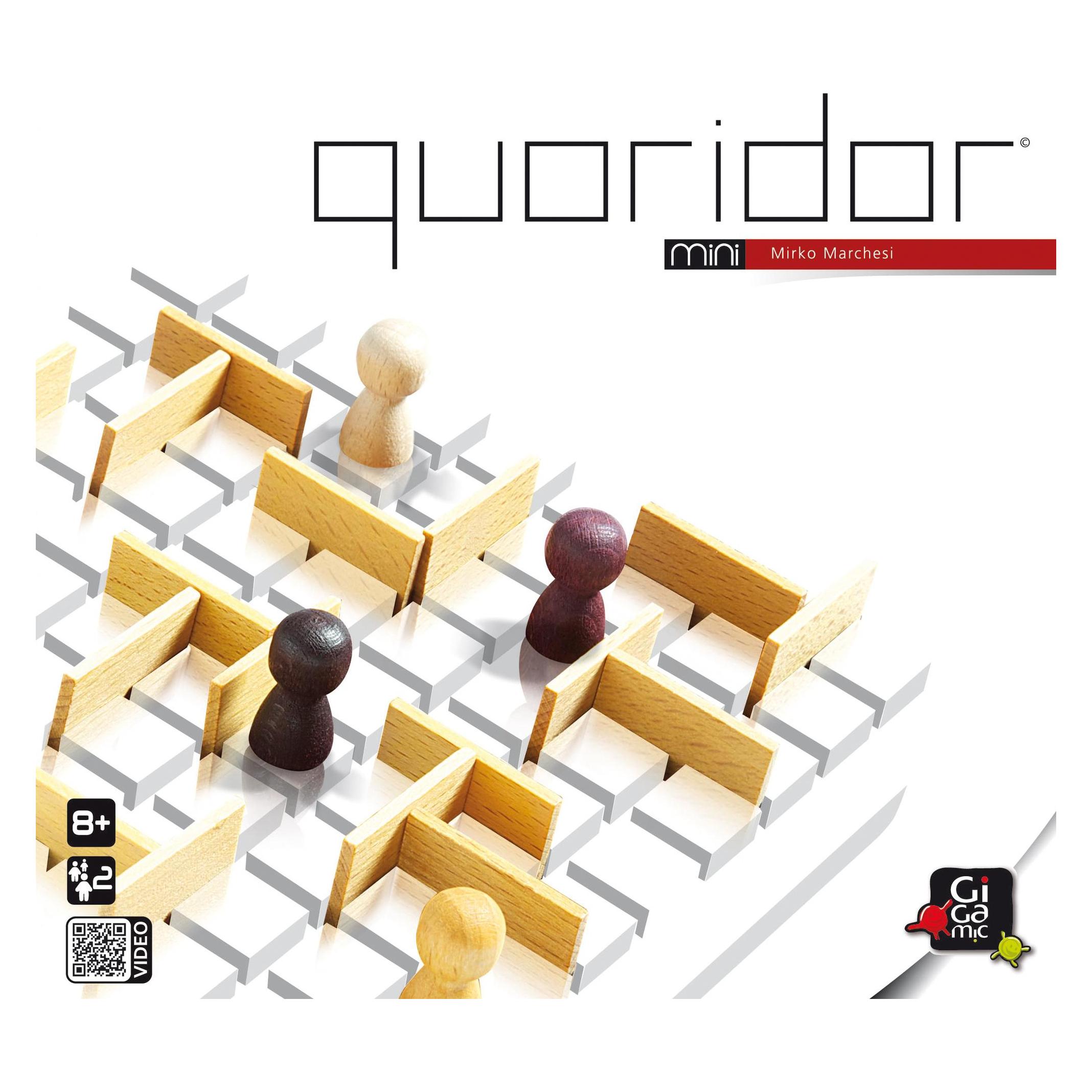 Gigamic Quoridor Mini (Deutsch, Englisch, Französisch, Italienisch, 2 - 4 Spieler) (GIGD2003)