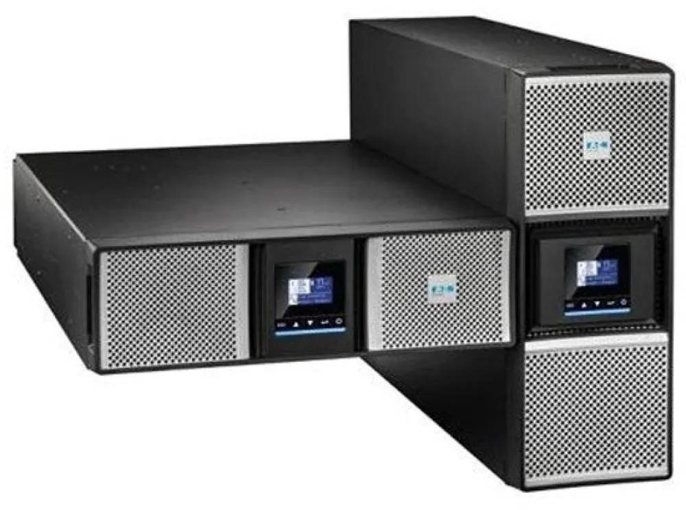 Eaton 9PX G2 9PX8KIRTNBPG2 UPS - 8000 VA / 8000 Watt - 1-fase - 4U - Zwart/Zilver