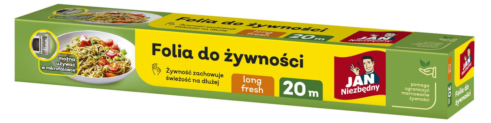 Voedselplasticfolie Jan Niezbędny, 30 meter