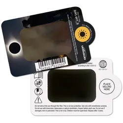 Omegon Sonnenfilter Solar Safe Easy Cam Filter für Smartphones