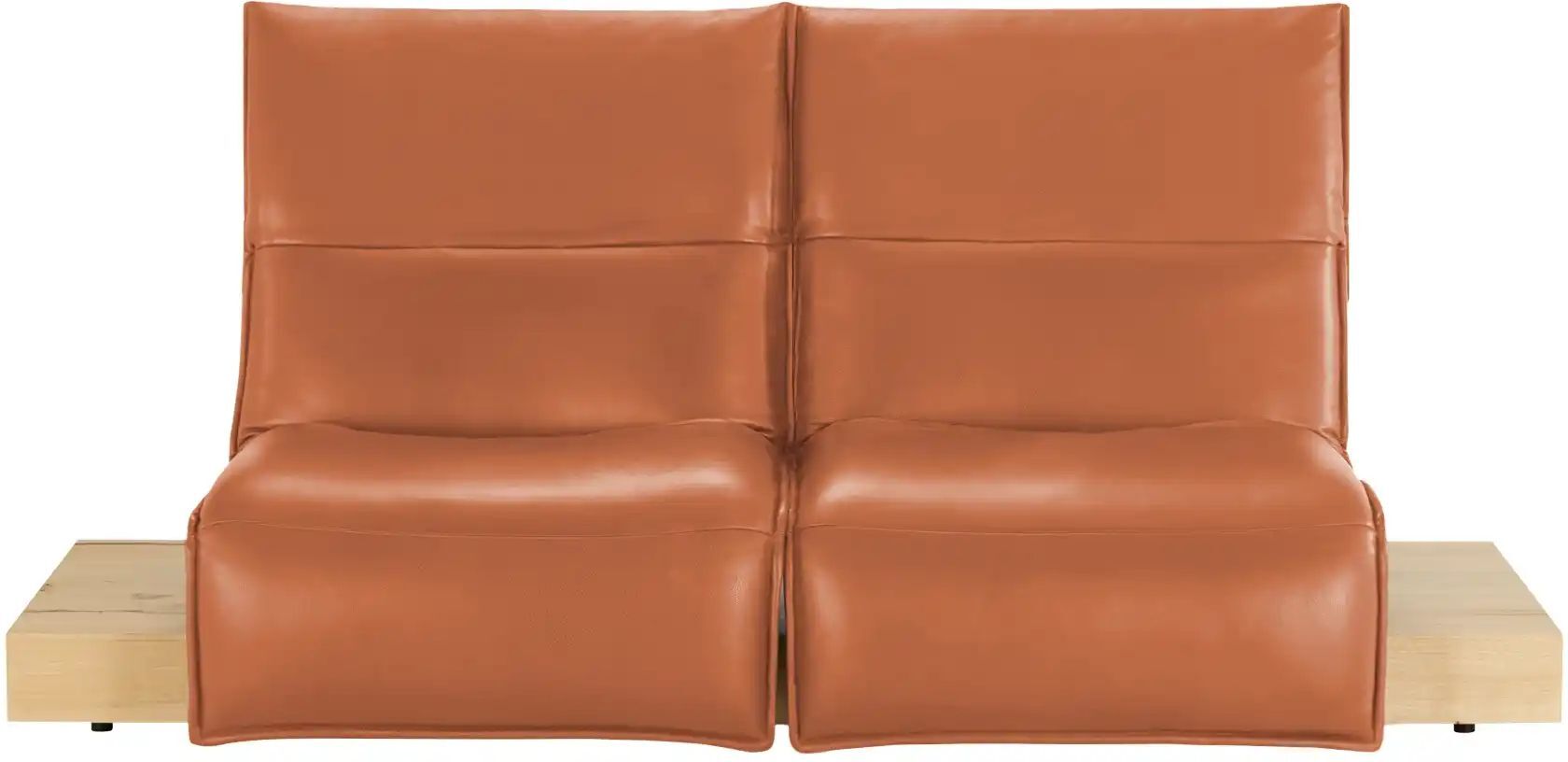 Koinor Funktionselement  2-sitzig  Edit 3 ¦ orange ¦ Maße (cm): B: 240 H: 112 T: