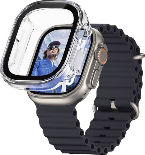 PanzerGlass Snappie Full Body Bulky Displayschutzglas Apple Watch Ultra, Watch Ultra 2 1 St. Anti-Fingerprint, kratzfest 3721