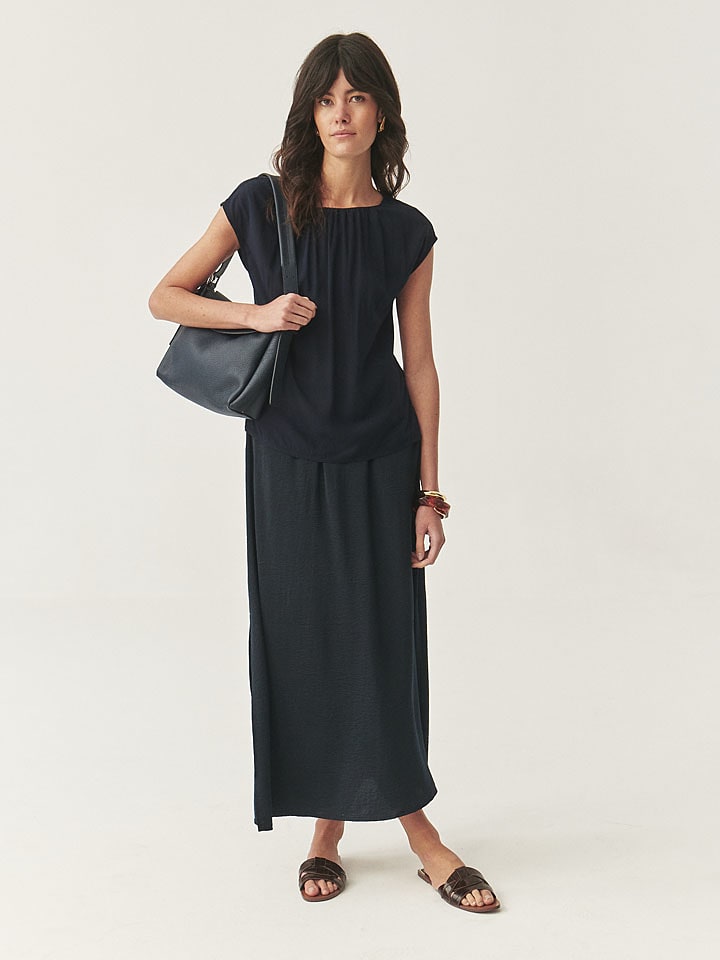TATUUM Bluse in Dunkelblau - 38
