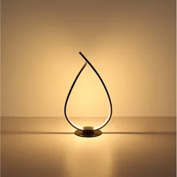 Tischleuchte LED Leselampe Beistelllampe schwarz matt Schnurschalter H 37,5 cm