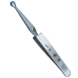 Canal Zeckenpinzette für Tiere rostfrei, 12 cm