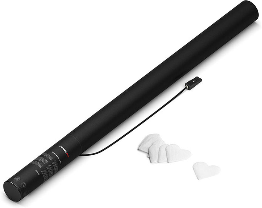 MagicFX Magic Fx Elektrische Konfettikanone Pro Herzen 80cm - Weiß