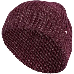 adidas Glow Beanie KT4400 - maroon/white/maroon 60 - 62 cm