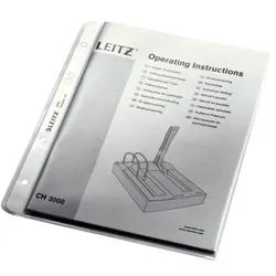 Leitz, Mappe, Zeigetasche PP extra (A5, 100x)