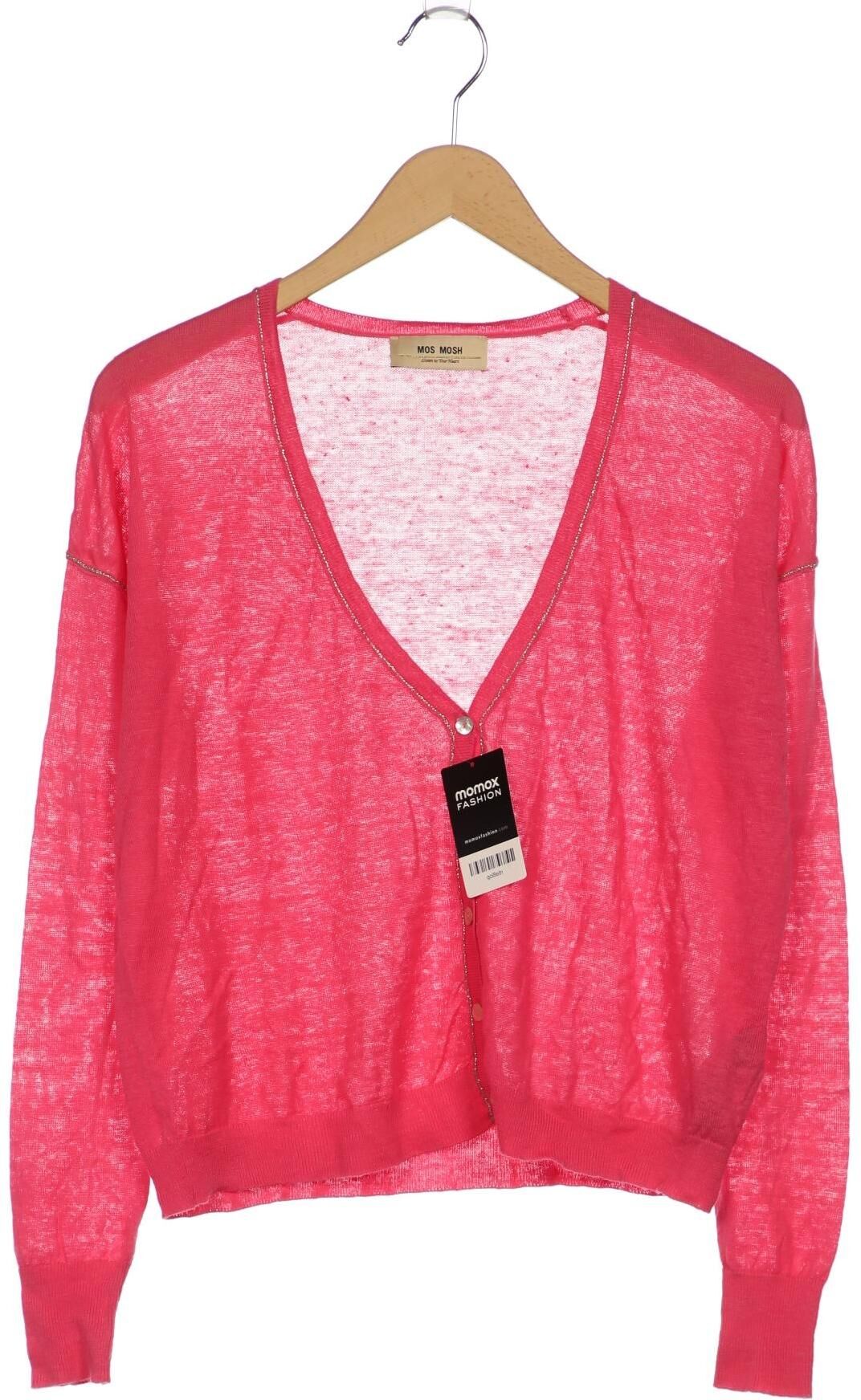Mos Mosh Damen Strickjacke, Pink, Gr. S, Leinen - Second Hand