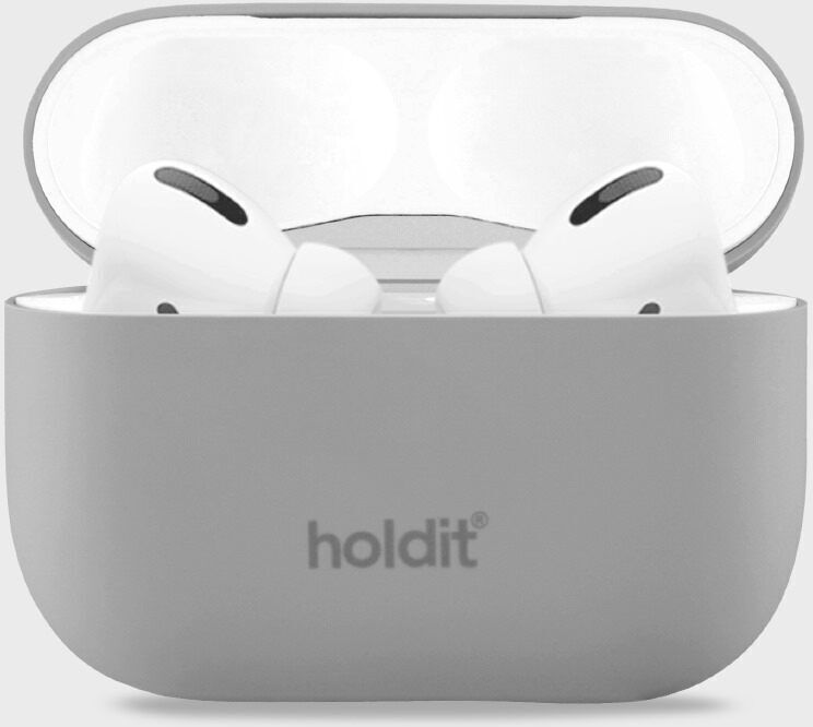 HoldIt Étui durable pour AirPods Pro   Apple AirPods Pro 1/2   Taupe - Refurbished