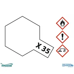 Tamiya X-35 Klarlack seidenmatt 10ml Acryl 300081535