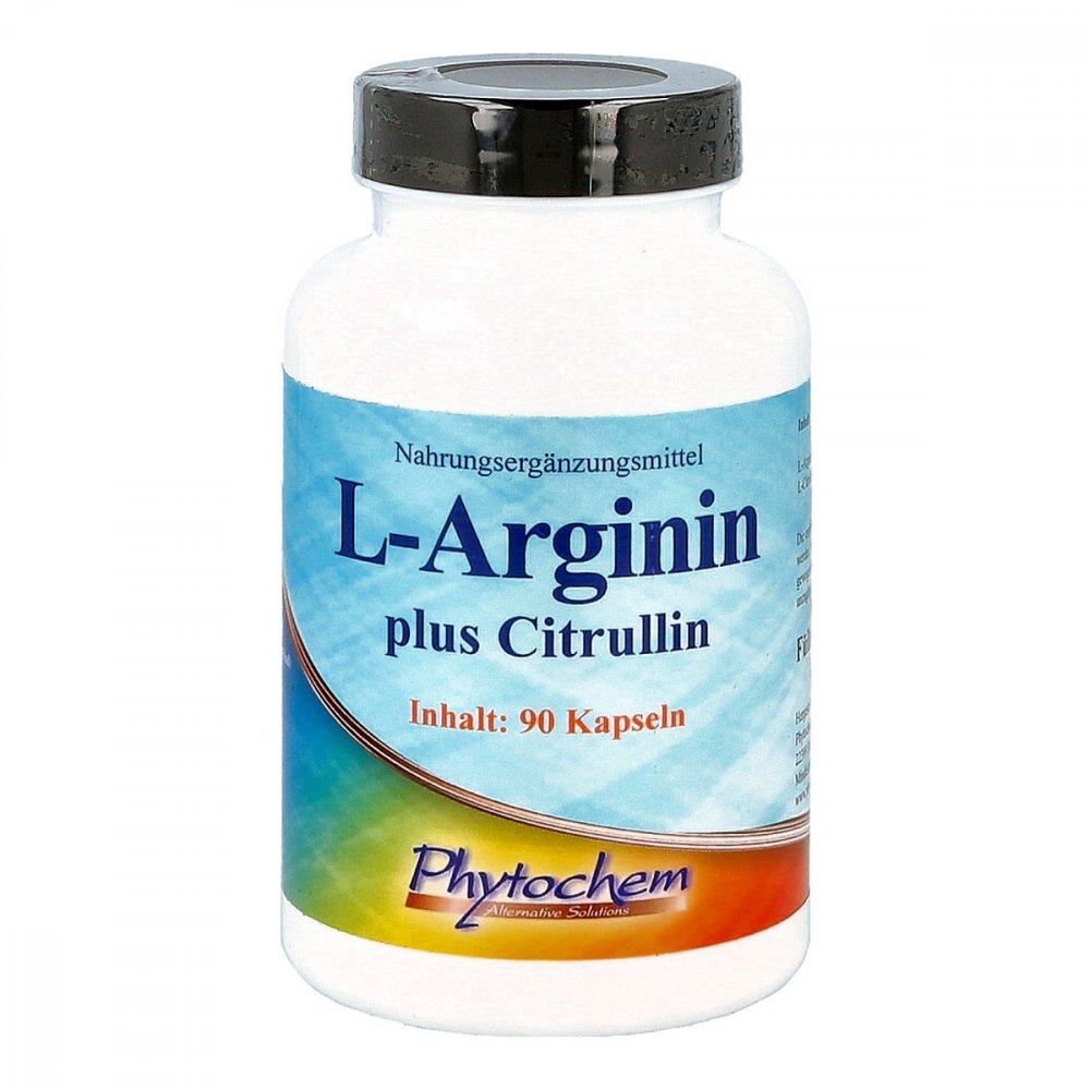 Phytochem Nutrition UG (haftungsbeschränkt) L-arginin plus Citrullin hochdosiert Kapseln 12729723