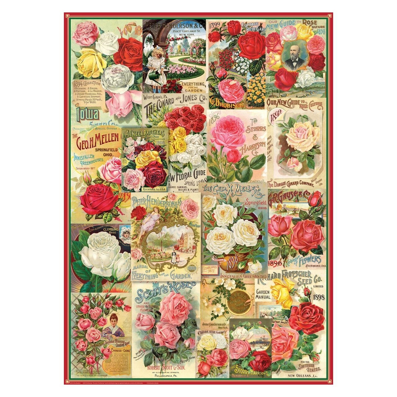 Eurographics Puzzel Zaadcatalogus 1000 stukjes